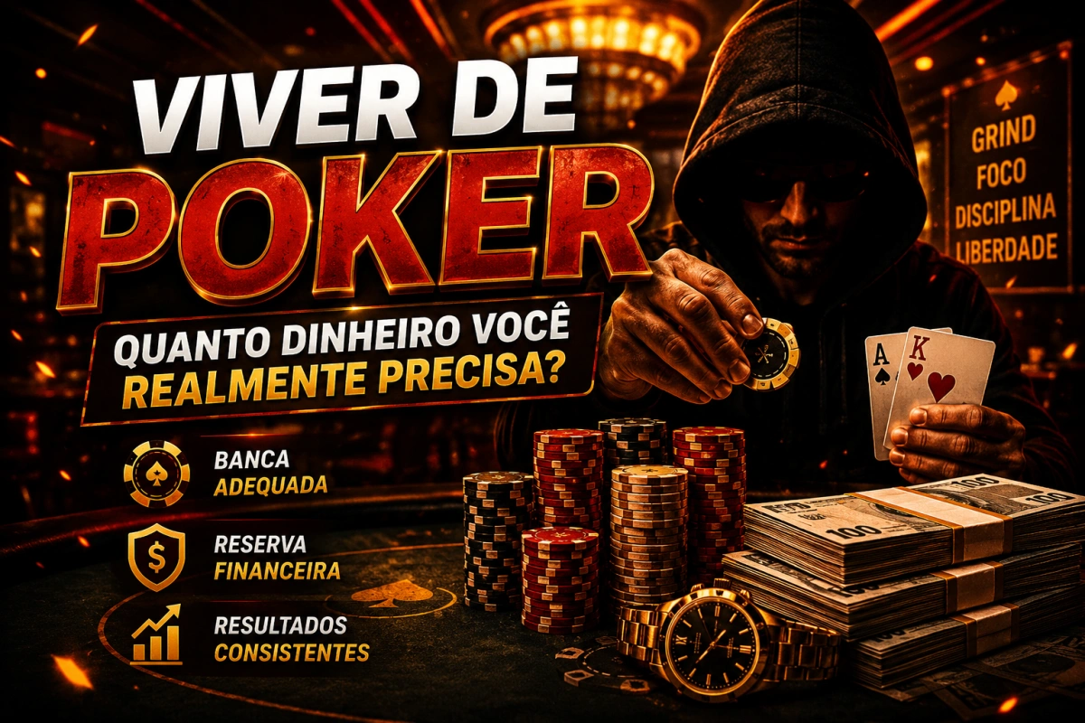 Quanto Dinheiro Você Realmente Precisa Para Viver de Poker?