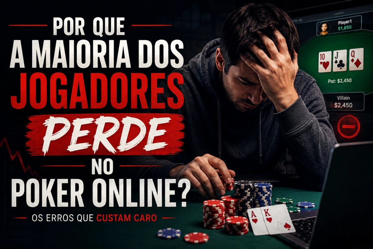 Por Que a Maioria dos Jogadores Perde no Poker Online?