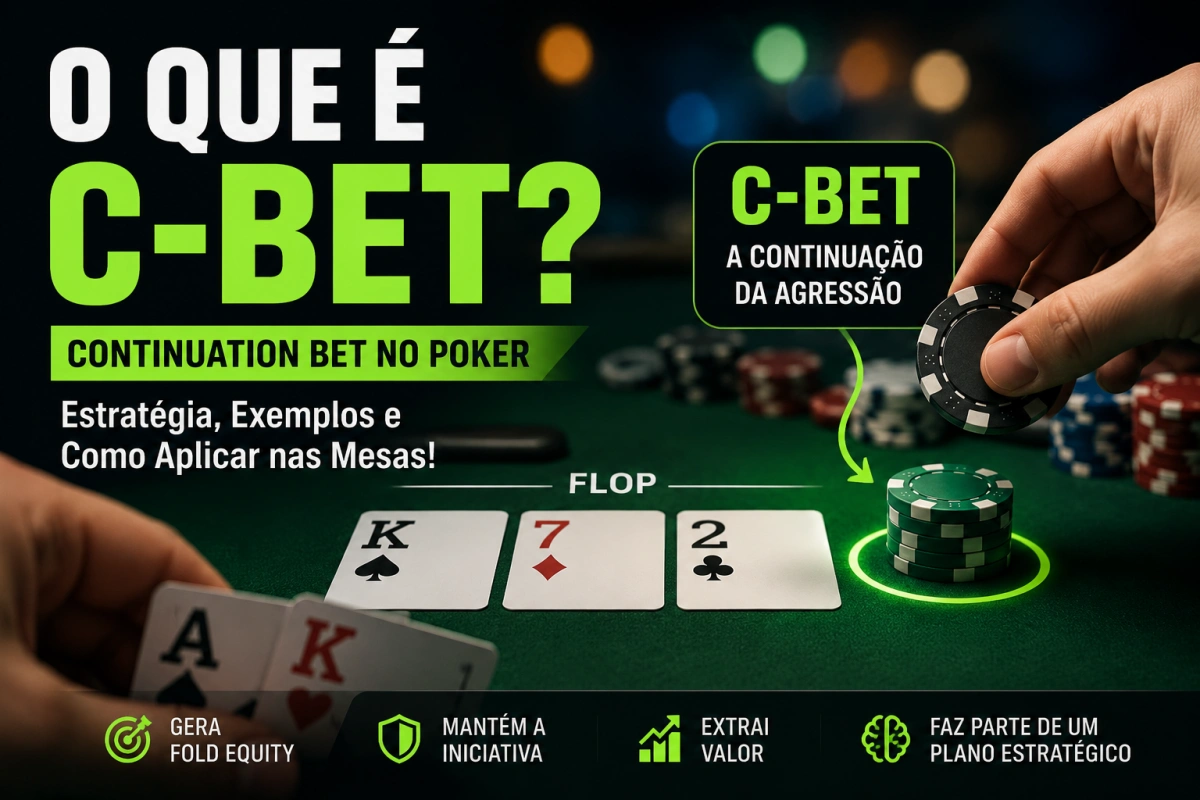 O Que é C-Bet no Poker e Quando Utilizá-la