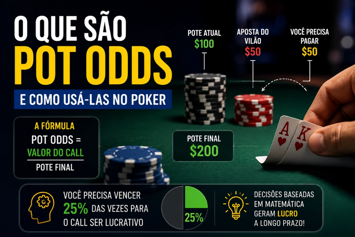 O Que São Pot Odds e Como Usá-las no Poker