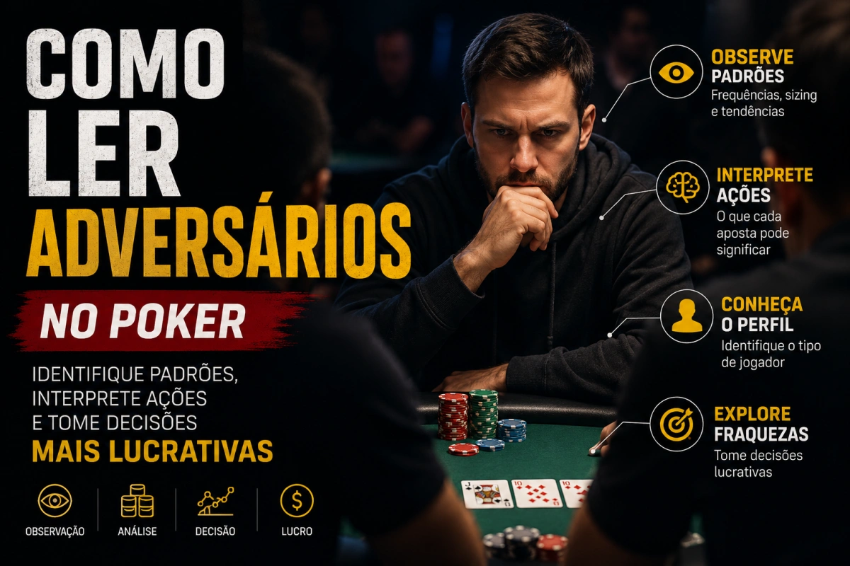 Como Ler Adversários no Poker e Tomar Decisões Melhores