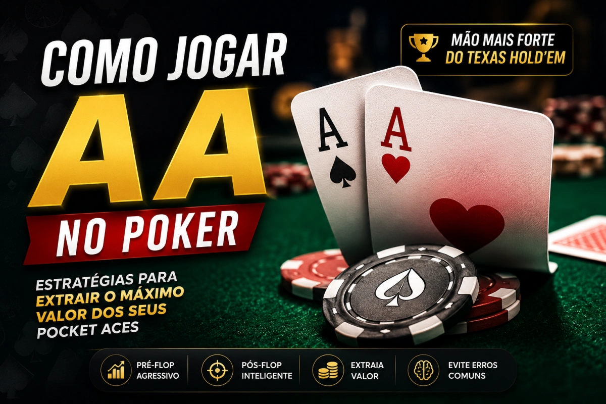 Como Jogar AA no Poker e Extrair Máximo Valor