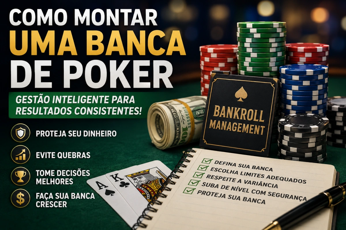 Como Montar uma Banca de Poker do Jeito Certo