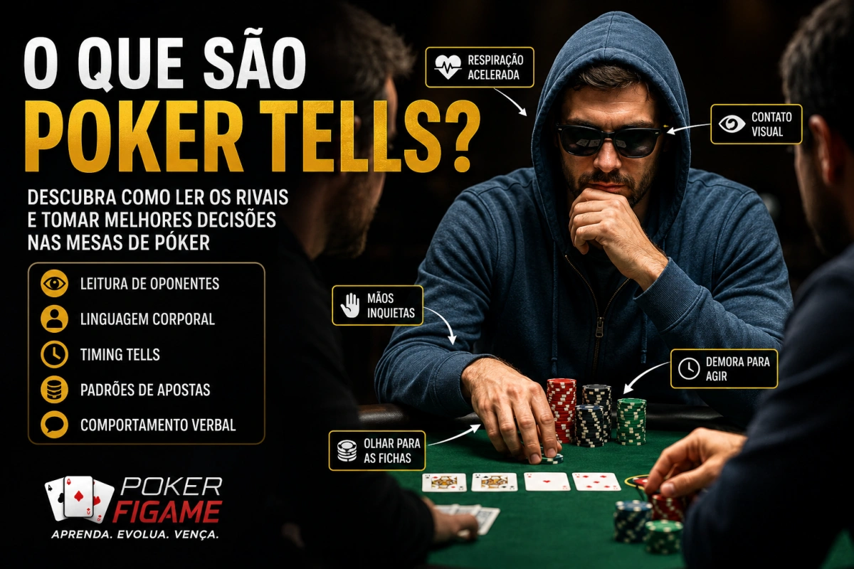 O Que São Poker Tells e Como Ler Adversários