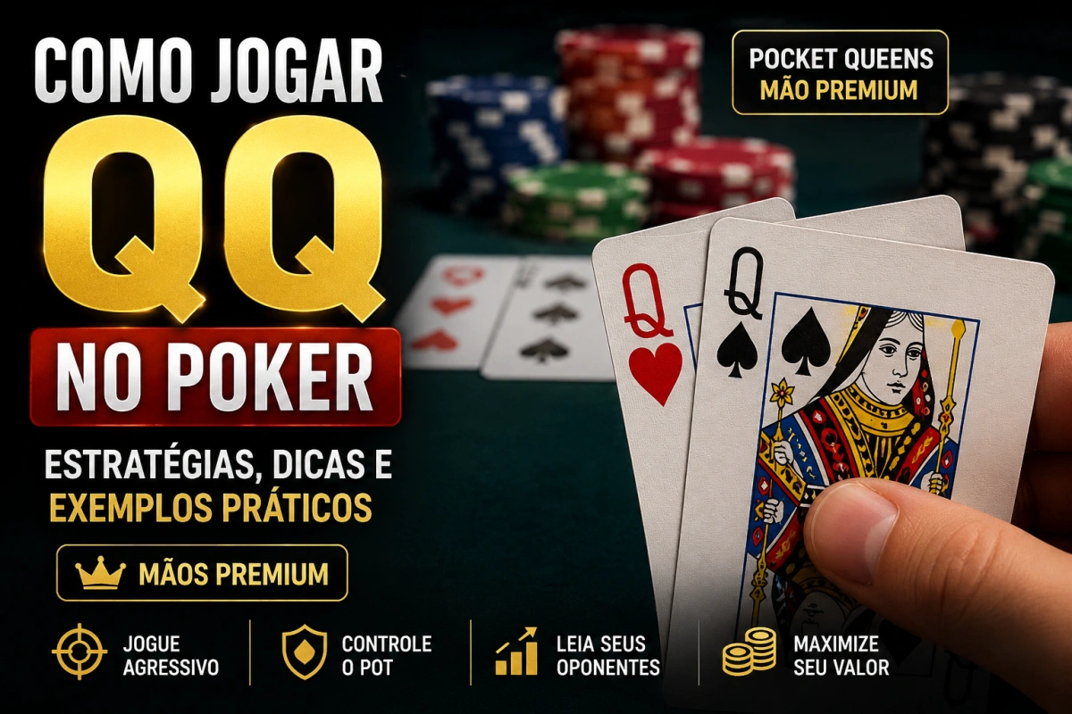 Como Jogar QQ no Poker e Lucrar Mais com Pocket Queens