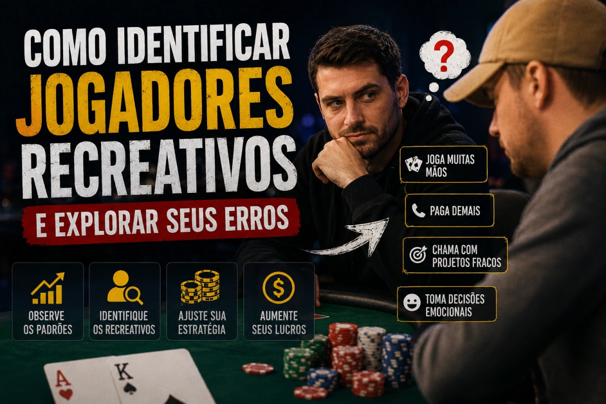 Cómo Identificar Jugadores Recreativos en Poker