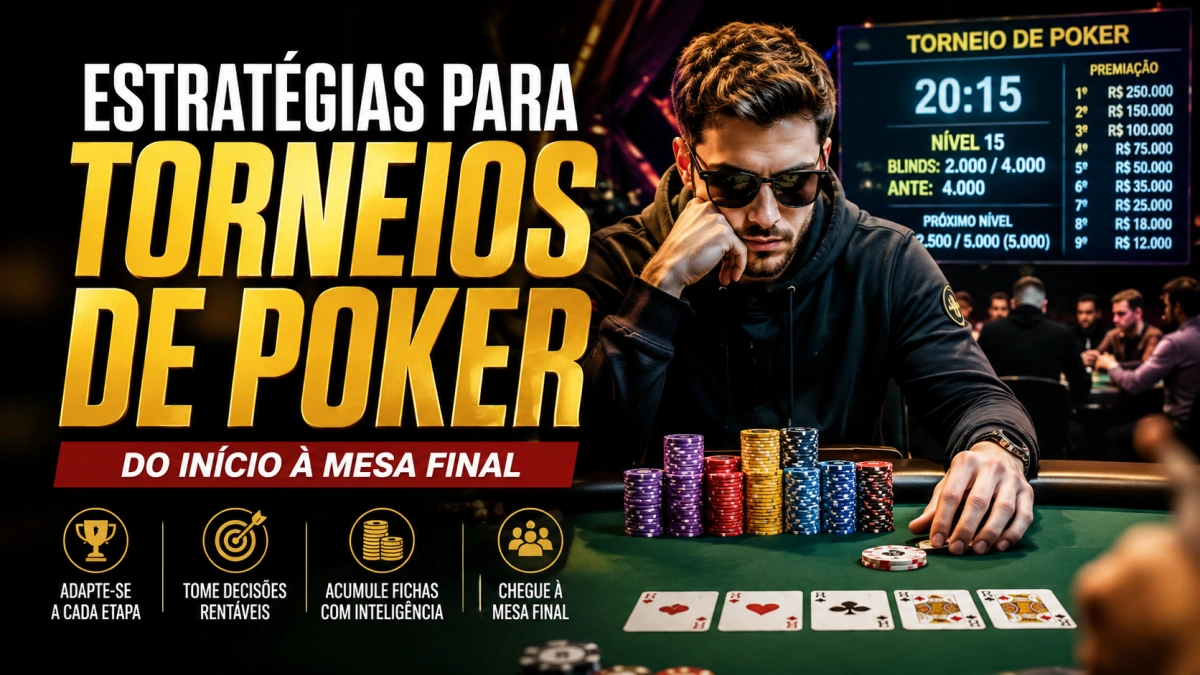 Estratégias para Torneios de Poker: Guia Completo para Vence