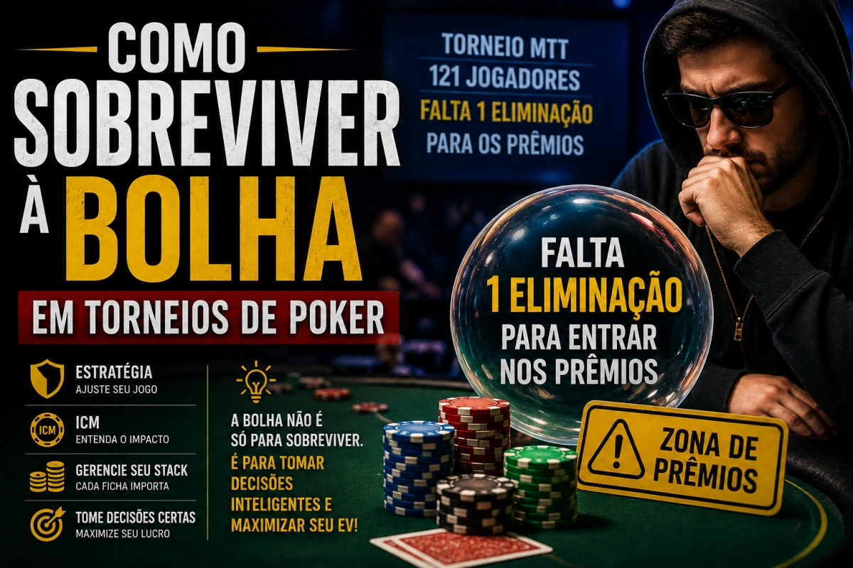 Como Sobreviver à Bolha em Torneios de Poker