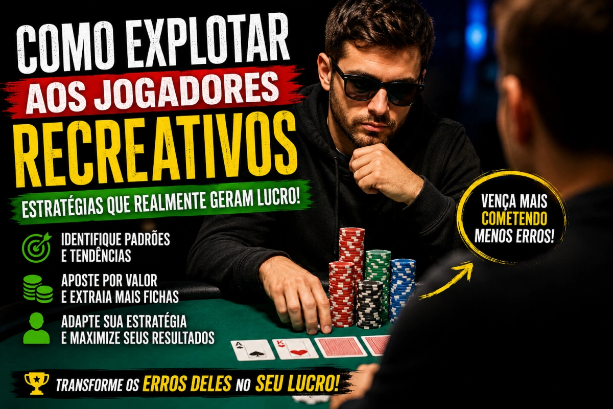 Como Explorar Recreativos no Poker com Mais Lucro