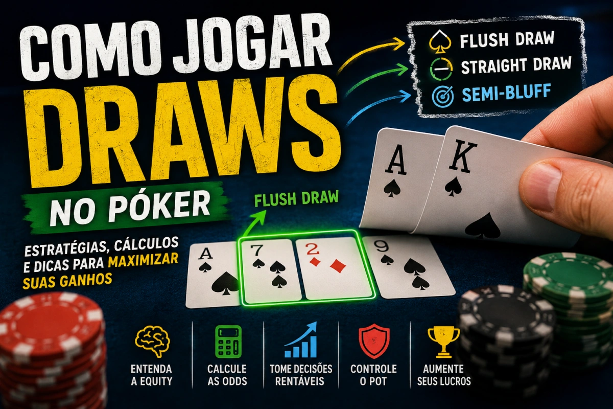 Como Jogar Draws no Poker e Maximizar Seu Lucro